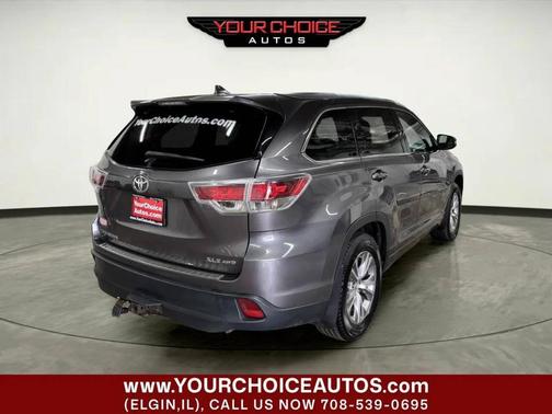 Predawn Gray Mica 2015 Toyota Highlander XLE