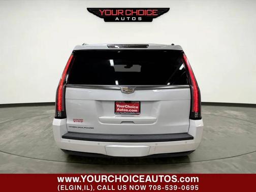 Crystal White Tricoat 2017 Cadillac Escalade Luxury