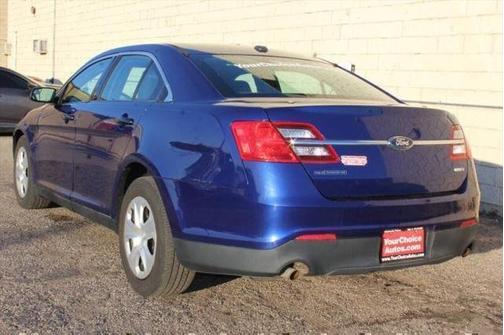 Deep Impact Blue 2014 Ford Sedan Police Interceptor 4dr Sdn AWD