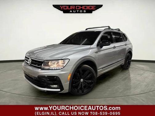 Pyrite Silver Metallic 2020 Volkswagen Tiguan 2.0T SE R-Line Black 4MOTION
