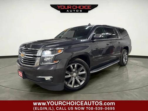 Gray 2017 Chevrolet Suburban Premier