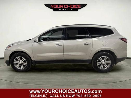 Champagne Silver Metallic 2015 Chevrolet Traverse 2LT