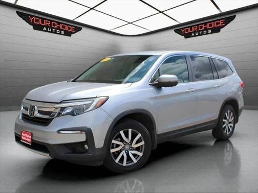 Lunar Silver Metallic 2020 Honda Pilot EX AWD