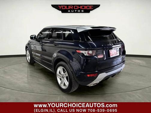 Blue 2012 Land Rover Range Rover Evoque Pure Plus