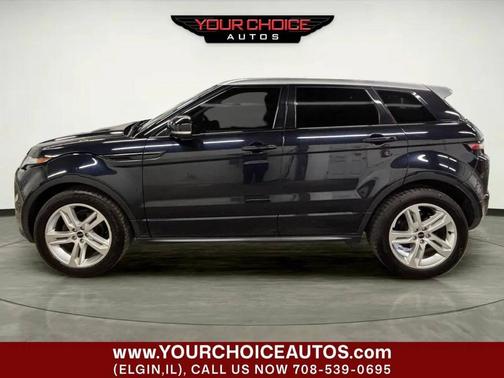 Blue 2012 Land Rover Range Rover Evoque Pure Plus