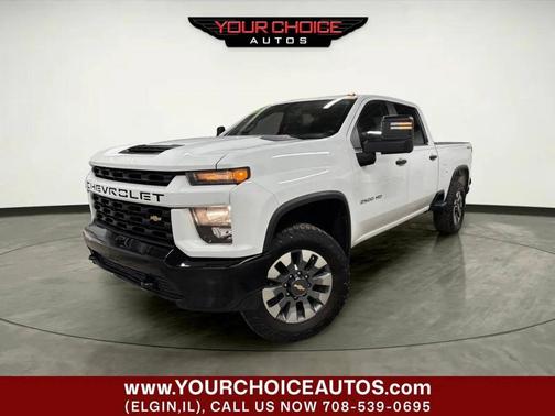 Summit White 2023 Chevrolet Silverado 2500 Custom