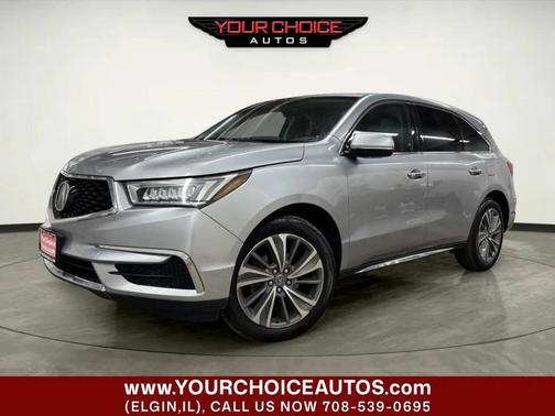 Lunar Silver Metallic 2017 Acura MDX 3.5L w/Technology Package