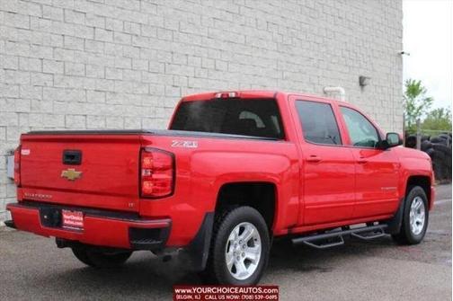 Red Hot 2016 Chevrolet Silverado 1500 4WD Crew Cab 143.5" LT w/2LT