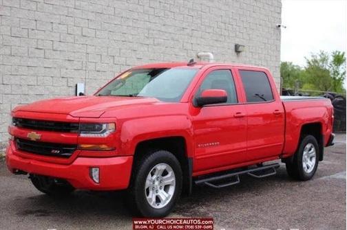 Red Hot 2016 Chevrolet Silverado 1500 4WD Crew Cab 143.5" LT w/2LT