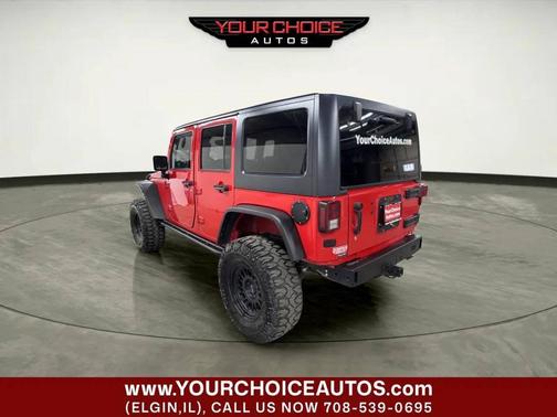 Firecracker Red Clear Coat 2015 Jeep Wrangler Unlimited Sport