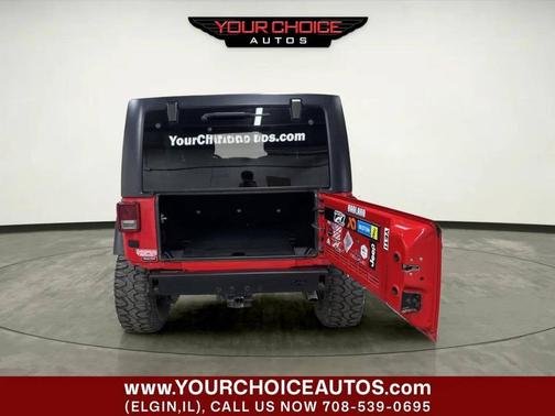 Firecracker Red Clear Coat 2015 Jeep Wrangler Unlimited Sport