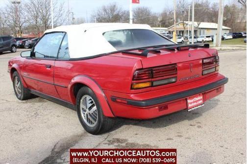 1989 Pontiac Sunbird GT Turbo 2dr Convertible
