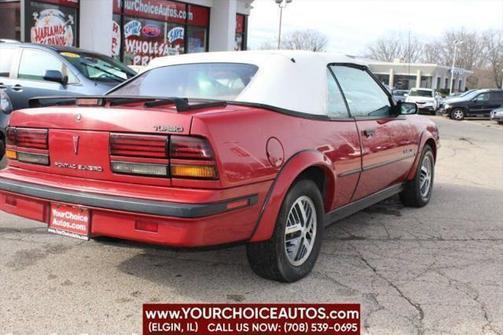 1989 Pontiac Sunbird GT Turbo 2dr Convertible