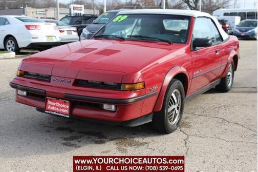 1989 Pontiac Sunbird GT Turbo 2dr Convertible
