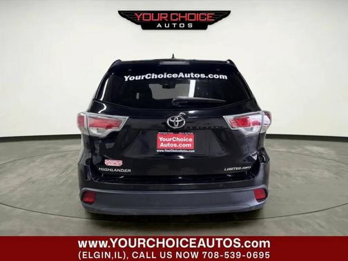 Attitude Black Metallic 2014 Toyota Highlander Limited