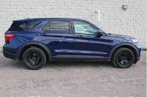 Royal Blue 2021 Ford Utility Police Interceptor AWD