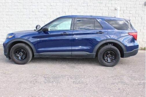 Royal Blue 2021 Ford Utility Police Interceptor AWD