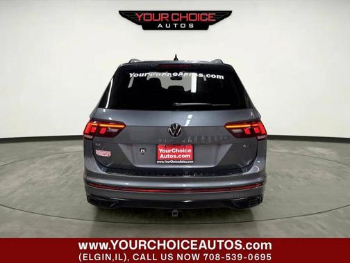 Platinum Gray Metallic 2024 Volkswagen Tiguan 2.0T SE R-Line Black 4MOTION