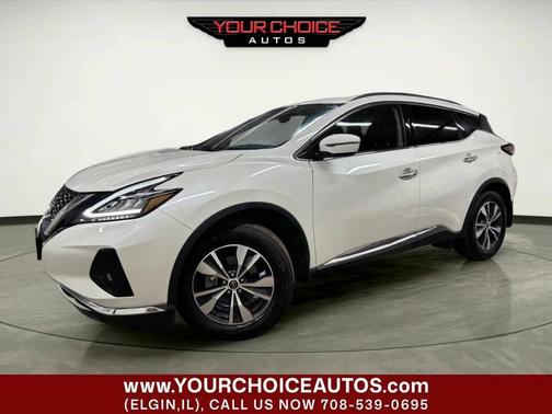 Pearl White Tricoat 2023 Nissan Murano SV Intelligent AWD