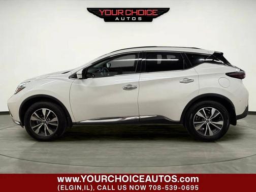 Pearl White Tricoat 2023 Nissan Murano SV Intelligent AWD