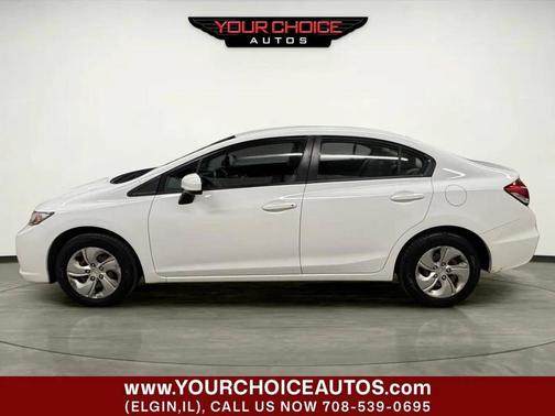 Taffeta White 2015 Honda Civic LX