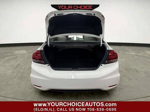 Taffeta White 2015 Honda Civic LX