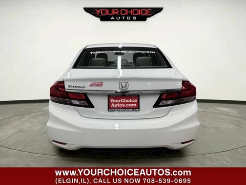 Taffeta White 2015 Honda Civic LX