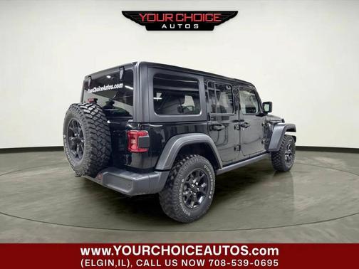 Black Clearcoat 2020 Jeep Wrangler Unlimited Sport
