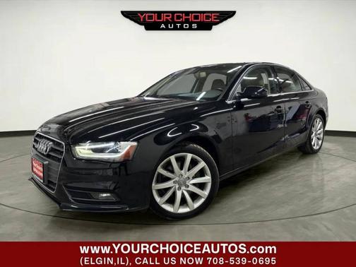 Black 2013 Audi A4 2.0T Premium Plus quattro