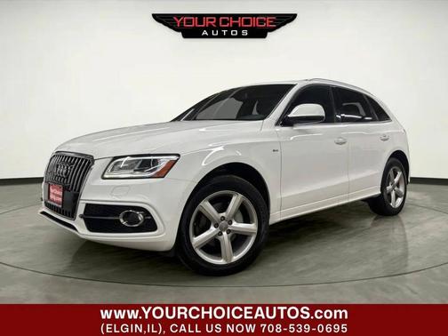 White 2017 Audi Q5 2.0T Premium Plus
