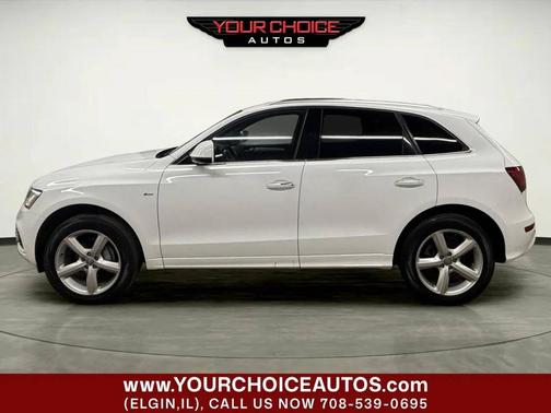 White 2017 Audi Q5 2.0T Premium Plus