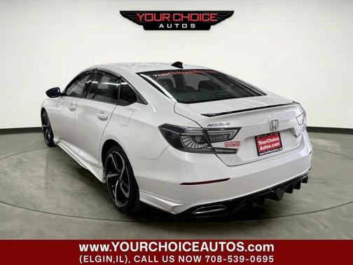 Platinum White Pearl 2022 Honda Accord Sport SE 1.5T