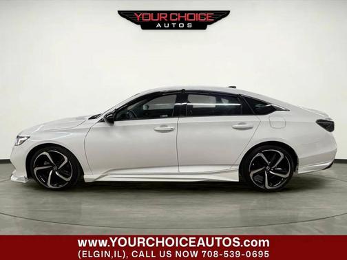 Platinum White Pearl 2022 Honda Accord Sport SE 1.5T