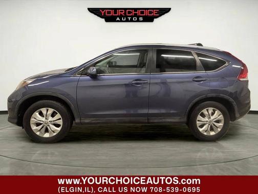 Blue 2014 Honda CR-V EX-L
