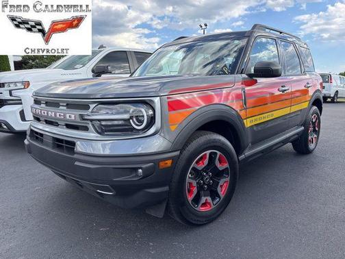 CARBONIZED GRAY METALLIC 2024 Ford Bronco Sport Free Wheeling