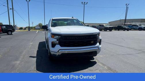 Summit White 2025 Chevrolet Silverado 1500 WT