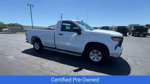 Summit White 2025 Chevrolet Silverado 1500 WT