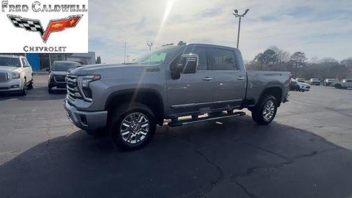 Sterling Gray Metallic 2024 Chevrolet Silverado 2500 High Country