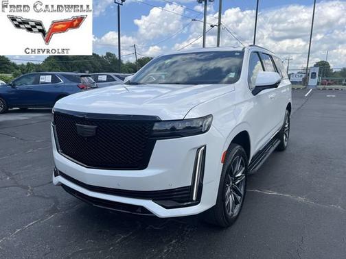 Crystal White Tricoat 2023 Cadillac Escalade Sport Platinum