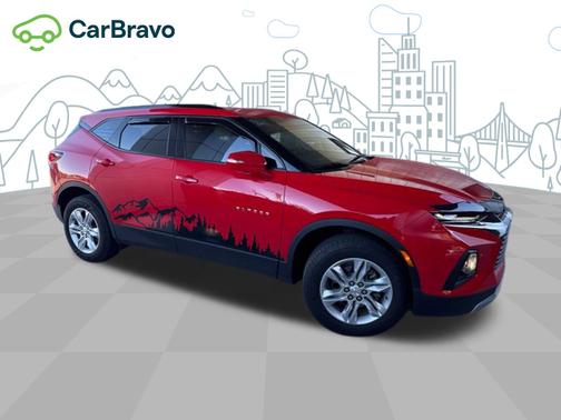 Red Hot 2022 Chevrolet Blazer LT