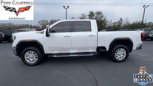 White Frost Tricoat 2024 GMC Sierra 2500 SLT