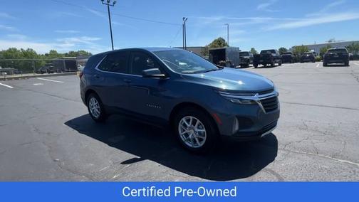 Lakeshore Blue Metallic 2024 Chevrolet Equinox LT