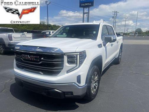 Summit White 2025 GMC Sierra 1500 SLT