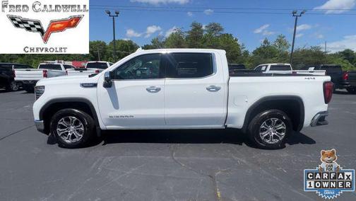 Summit White 2025 GMC Sierra 1500 SLT