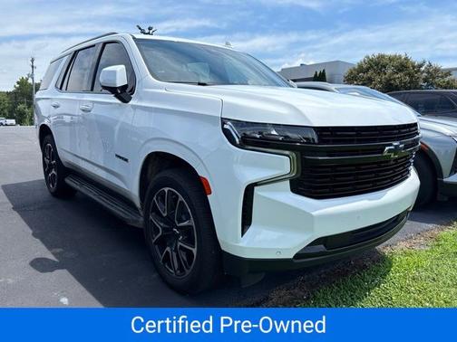 Summit White 2023 Chevrolet Tahoe RST