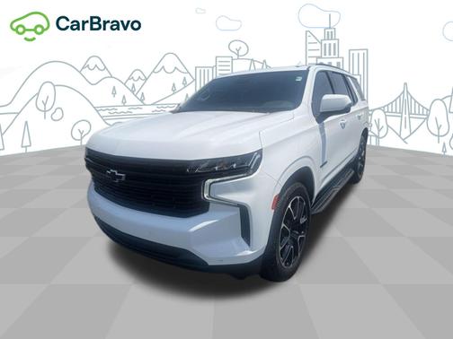 Summit White 2023 Chevrolet Tahoe RST