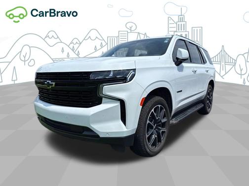 Summit White 2023 Chevrolet Tahoe RST