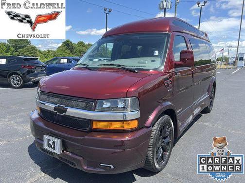 Dark Toreador Red 2025 Chevrolet Express 2500 Work Van