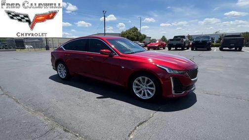 Radiant Red Tintcoat 2023 Cadillac CT5 Luxury