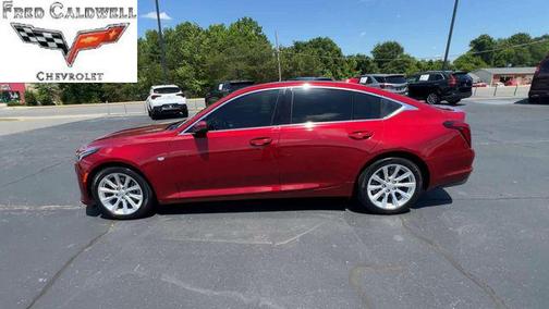 Radiant Red Tintcoat 2023 Cadillac CT5 Luxury